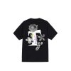 T-Shirts & Polo * | Stussy Acid Flowers Tee Black 1904737 Promotion