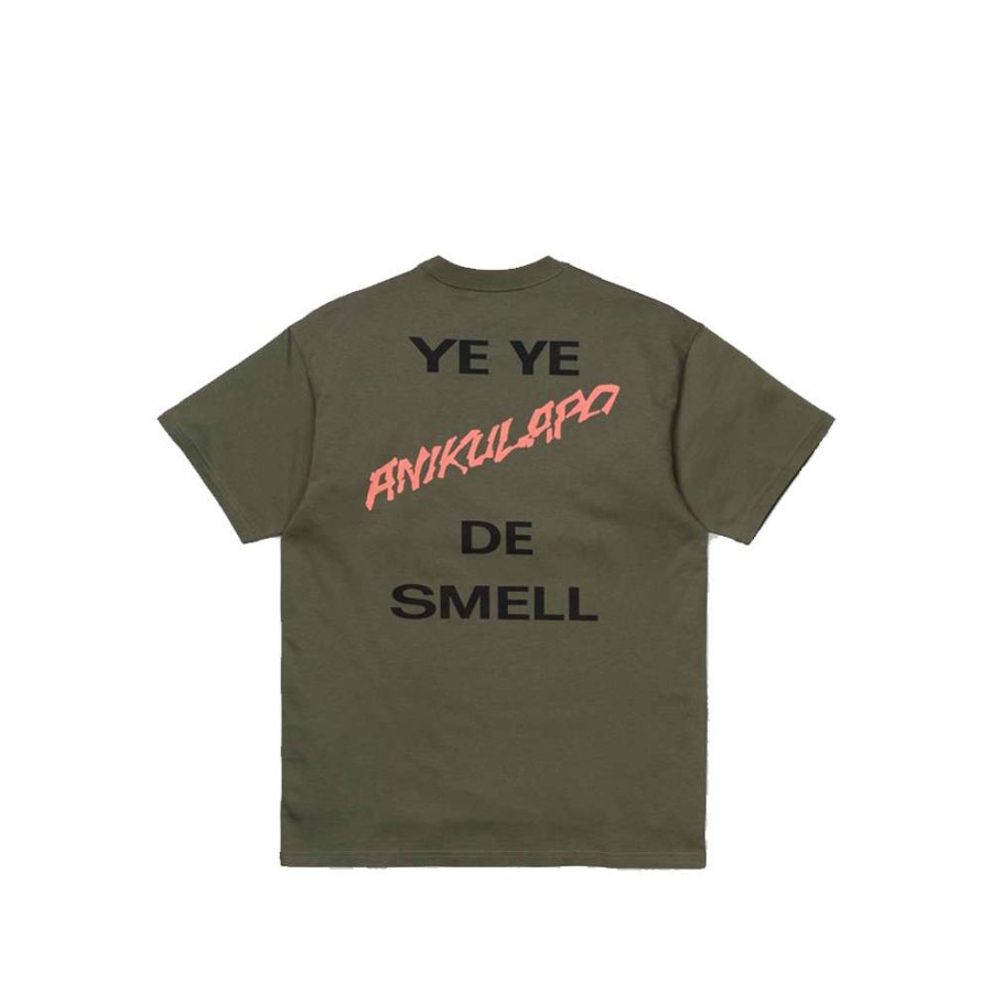 Heritage * | Fela Kuti X Carhartt Wip S/S Yeye De Smell T-Shirt Rover Green I026846-16 Sale