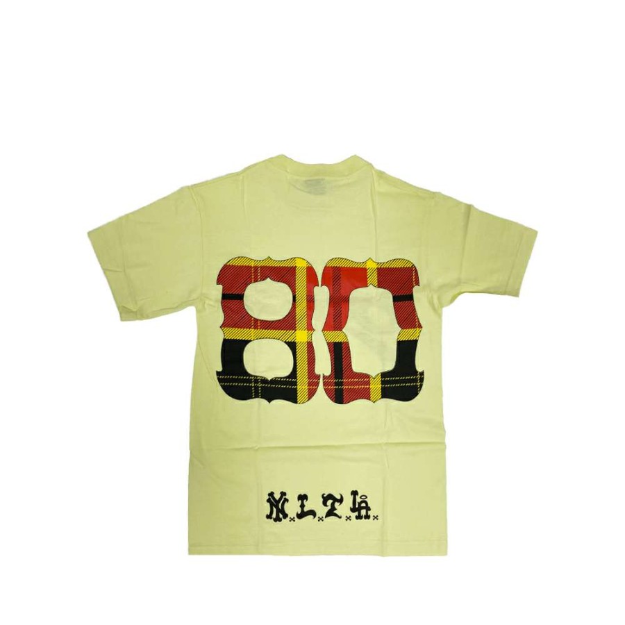 Heritage * | Stussy 80 Logo Yellow Tee Limited Edition Discount