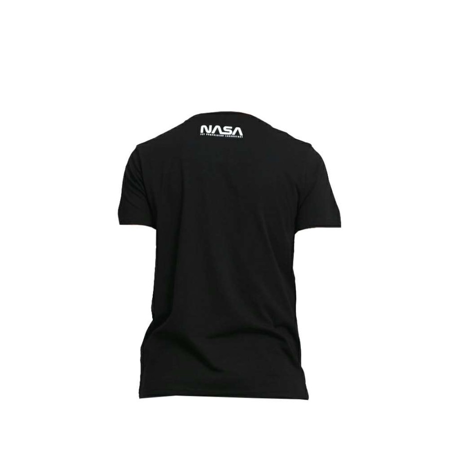 T-Shirts & Polo * | Alpha Industries Nasa Grand Tour T-Shirt Black 116504 Promotion