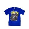 Heritage * | Stussy Customade X Creepy Group Blue Tee Limited Edition Ffsc3902217 Promotion