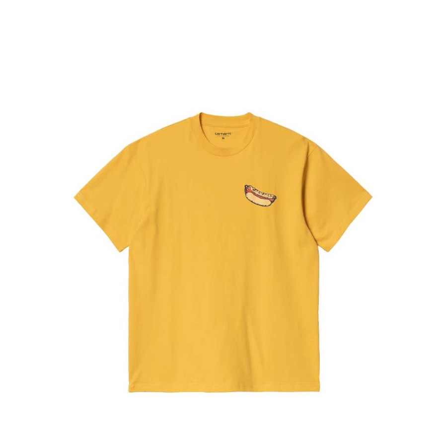 T-Shirts & Polo * | Carhartt Wip S/S Flavor T-Shirt Popsicle I030194-11 Discount