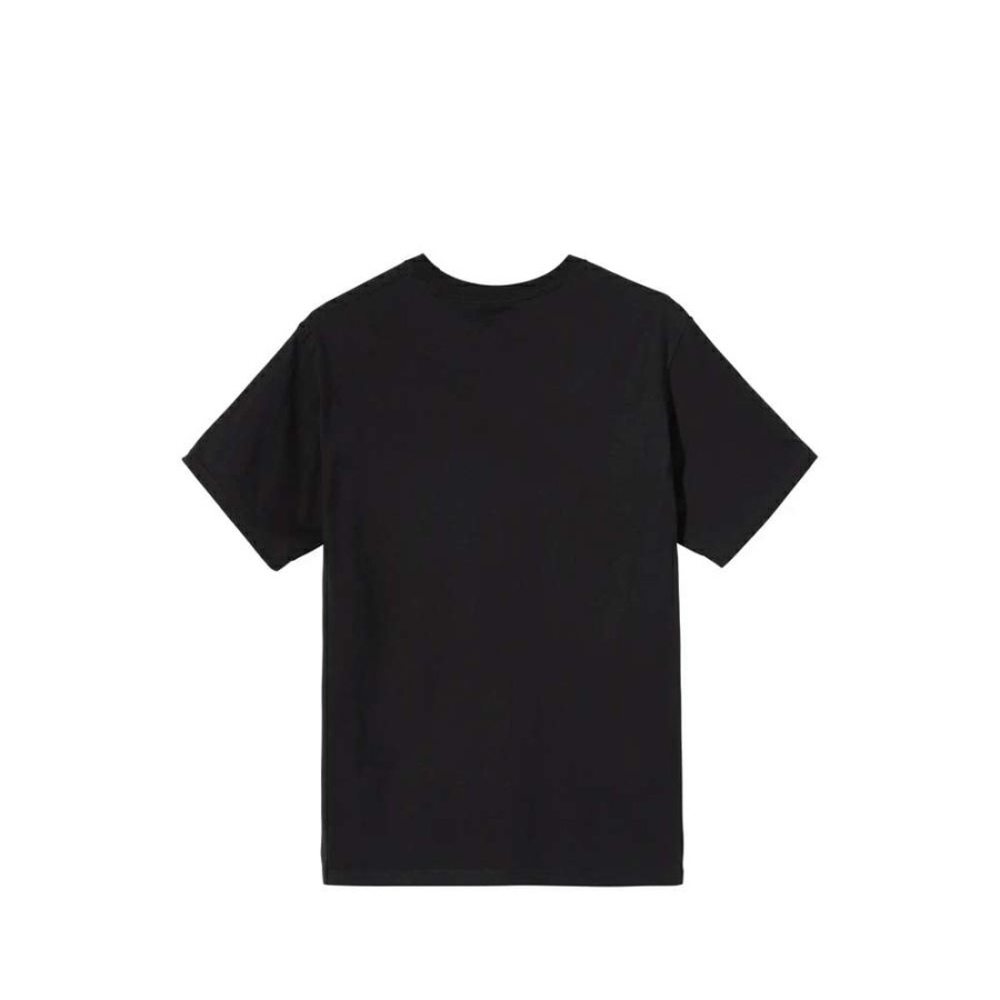 T-Shirts & Polo * | Stussy Irises Tee Black 1904624 Promotion