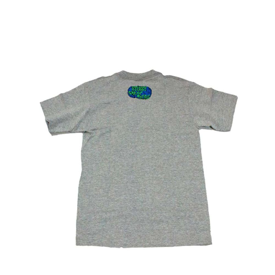 Heritage * | Stussy Great Minds Marx Tee Grey Limited Edition Sale