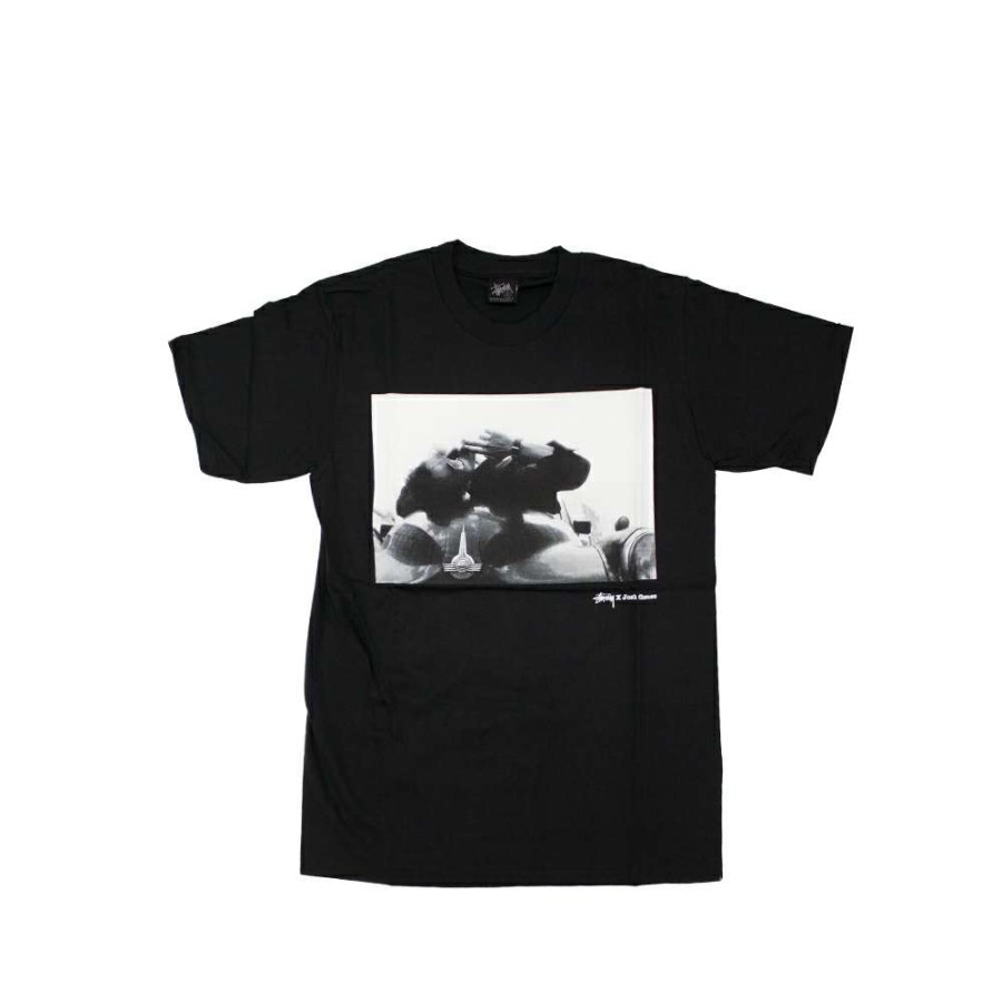 Heritage * | Stussy Black Sc Ss Josh Cheuse Summer Car Tee Limited Edition Sbsc1901532 Promotion