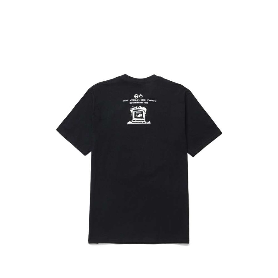 T-Shirts & Polo * | Huf Y2K Day S/S Tee Black Ts01344 Sale