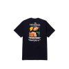 T-Shirts & Polo * | Huf Never Yours S/S T-Shirt Black Ts01457 Sale