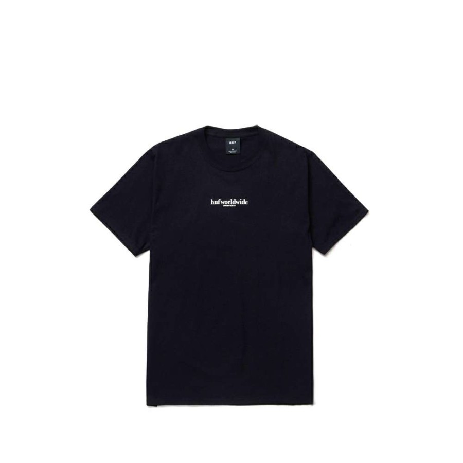 T-Shirts & Polo * | Huf Never Yours S/S T-Shirt Black Ts01457 Sale