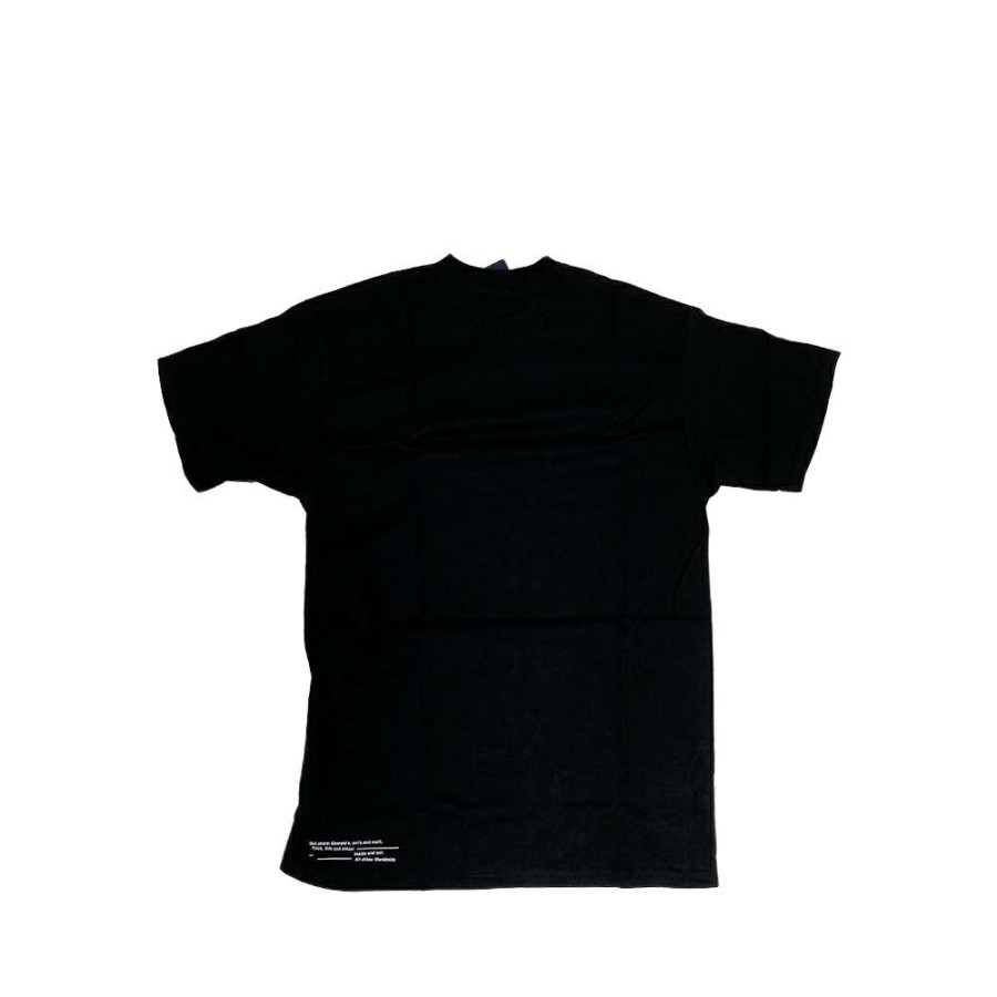 Heritage * | Stussy Black Logo Tee Limited Edition Discount