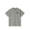 T-Shirts & Polo * | Carhartt Wip S/S On The Road T-Shirt Grey Heather I030215-8 Promotion