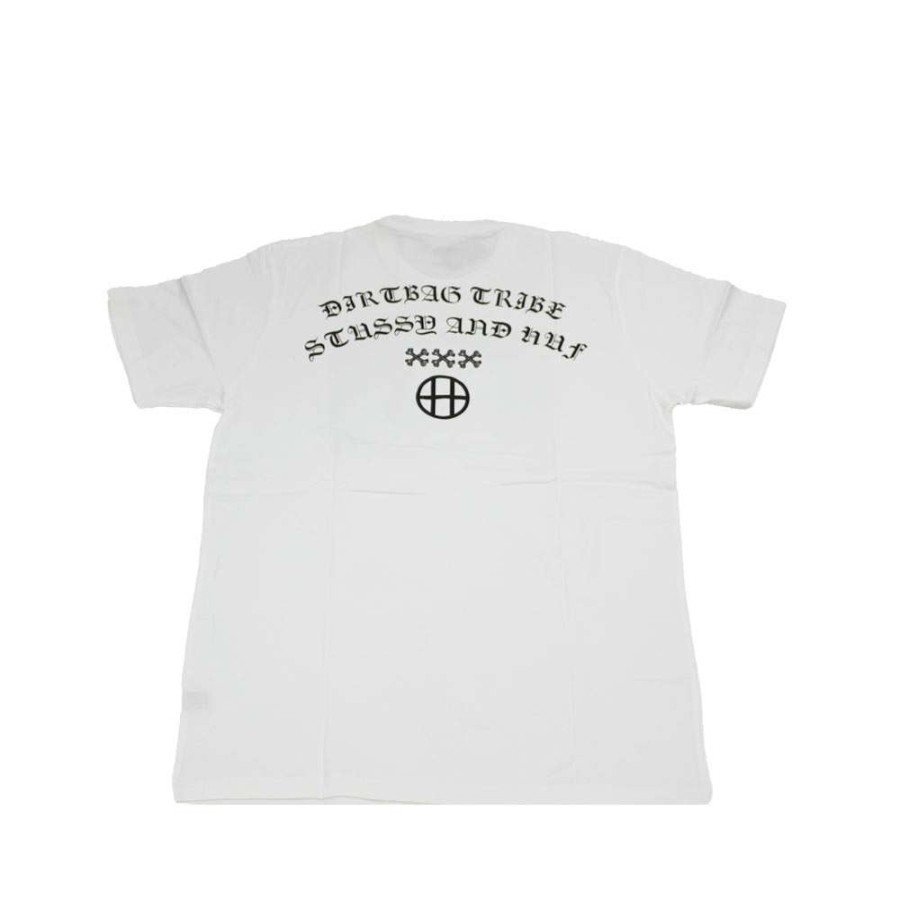 Heritage * | Stussy Sc Authentic X Huf White Tee Xxx Anniversary 0900053 Promotion