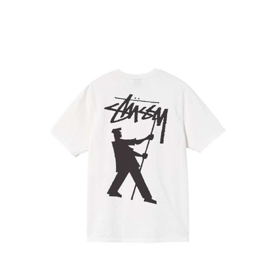 T-Shirts & Polo * | Stussy Painter Pig Dyed Tee Natural 1904699 Sale