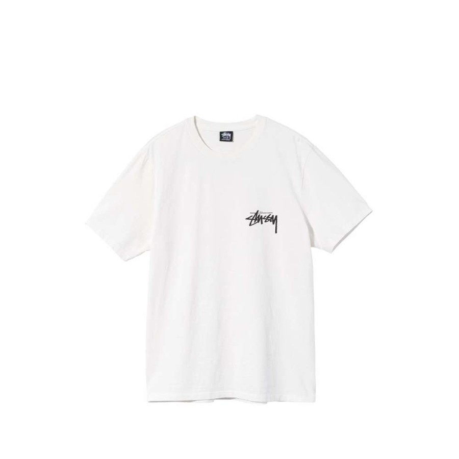 T-Shirts & Polo * | Stussy Painter Pig Dyed Tee Natural 1904699 Sale