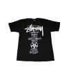 Heritage * | Stussy Sc Ss Friendly Game Black Tee Limited Edition Eesc3902087 Sale