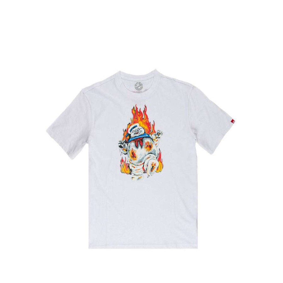 T-Shirts & Polo * | Element X Ghostbusters Inferno Ss T-Shirt Optic White U1-Ssl2-Elf0 Promotion