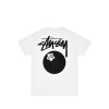 Heritage * | Stussy X I-D 8 Ball Pig Dyed Tee Natural 3903314 Discount