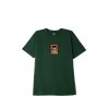 T-Shirts & Polo * | Obey Icon Face Collage Classic T-Shirt Forest Green 165262803 Sale