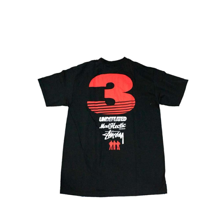 Heritage * | Stussy Undefeated Realmad Hectic 3 The Hard Way T-Shirt Black Promotion