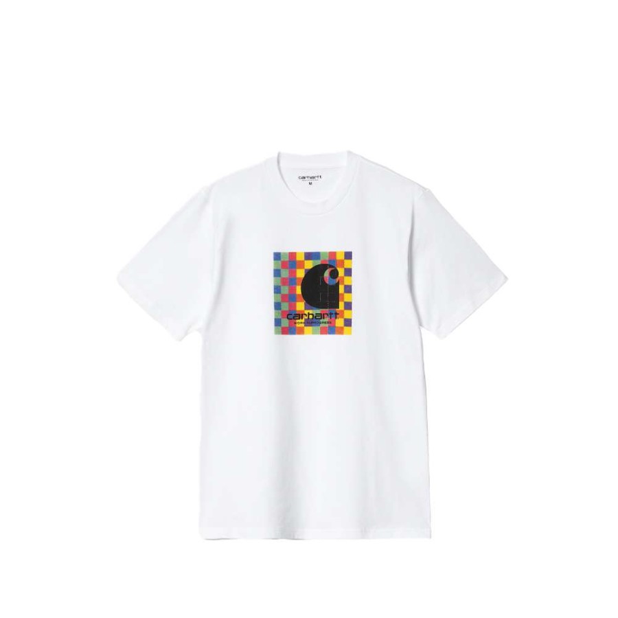 T-Shirts & Polo * | Carhartt Wip S/S Nice Trip T-Shirt White I030662-5 Sale