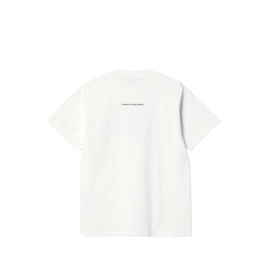 T-Shirts & Polo * | Carhartt Wip S/S Bright Future T-Shirt White I030193-5 Sale