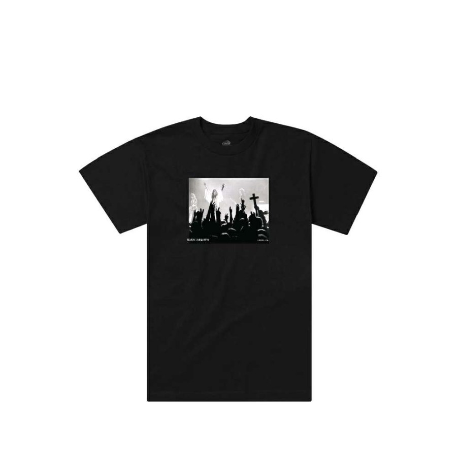 T-Shirts & Polo * | Lakai X Black Sabbath Tour Photo S/S T-Shirt Black Lts420032 Discount