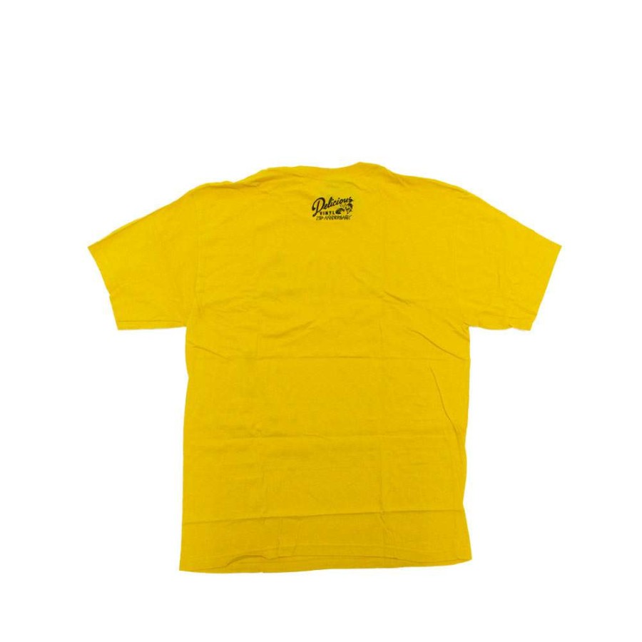 Heritage * | Stussy X Delicious Vinyl State Of Yo!! Yellow Tee Limited Edition 3902371 Discount