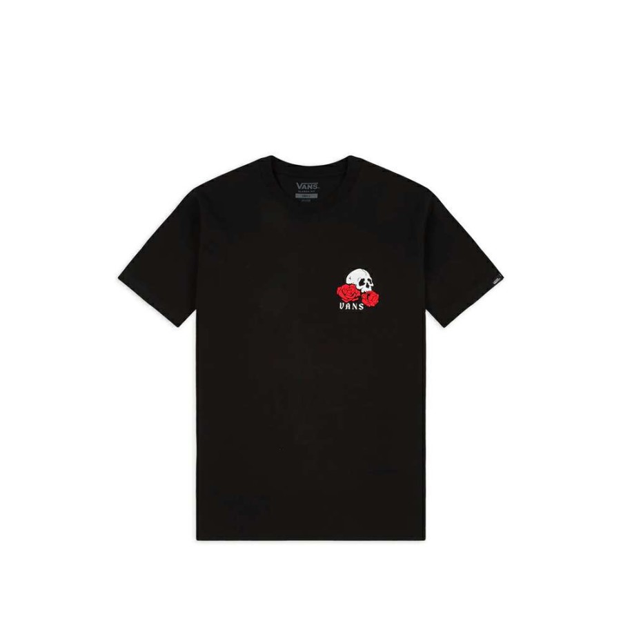 T-Shirts & Polo * | Vans Rose Bed T-Shirt Black Vn0A54Cv Promotion