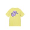 T-Shirts & Polo * | Stussy Phat S Tee Yellow 1904766 Discount