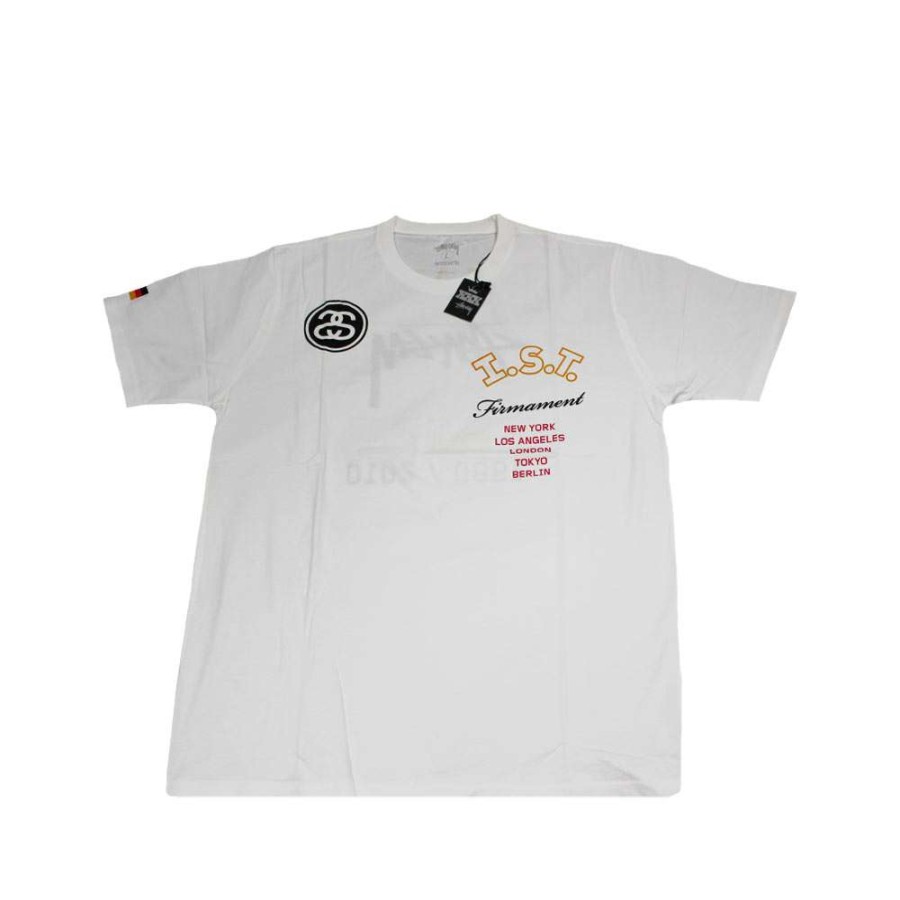 Heritage * | Stussy Sc Authentic Firmament White Tee Xxx Anniversary 0900004 Discount