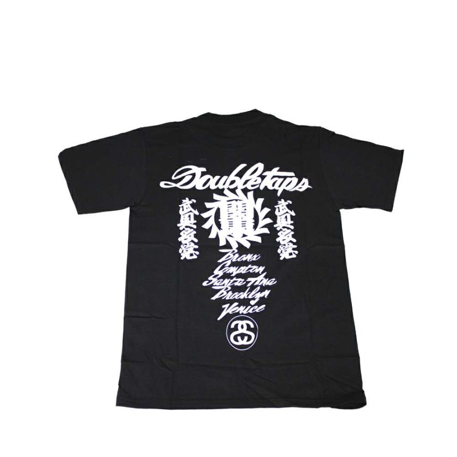 Heritage * | Stussy Black Tee World Tour 2006 Tet Limited Edition Discount