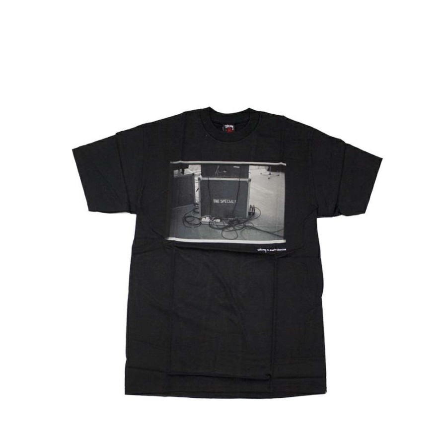 Heritage * | Stussy Black Sc Ss Josh Cheuse Case Tee Limited Edition Sbsc1901536 Discount