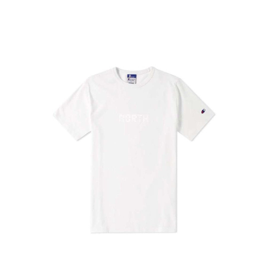 T-Shirts & Polo * | Champion X Beams East Beams T-Shirt White 211621 Discount