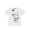 Heritage * | Stussy X Delicious Vinyl State Of Yo!! White Tee Limited Edition 3902371 Discount