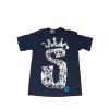 Heritage * | Stussy S Crown Collage Tee Dark Blue Limited Edition Sale