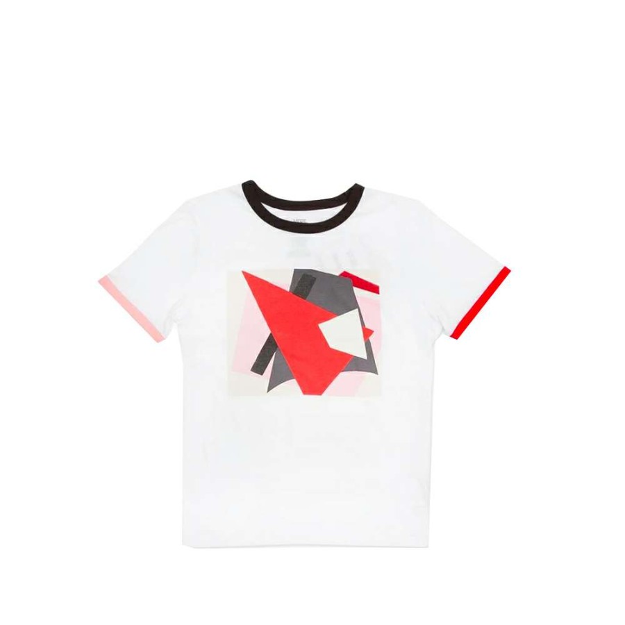 T-Shirts & Polo * | Vans X Moma Lyubov Popova T-Shirt White Vn0A4Sc522J1 Discount