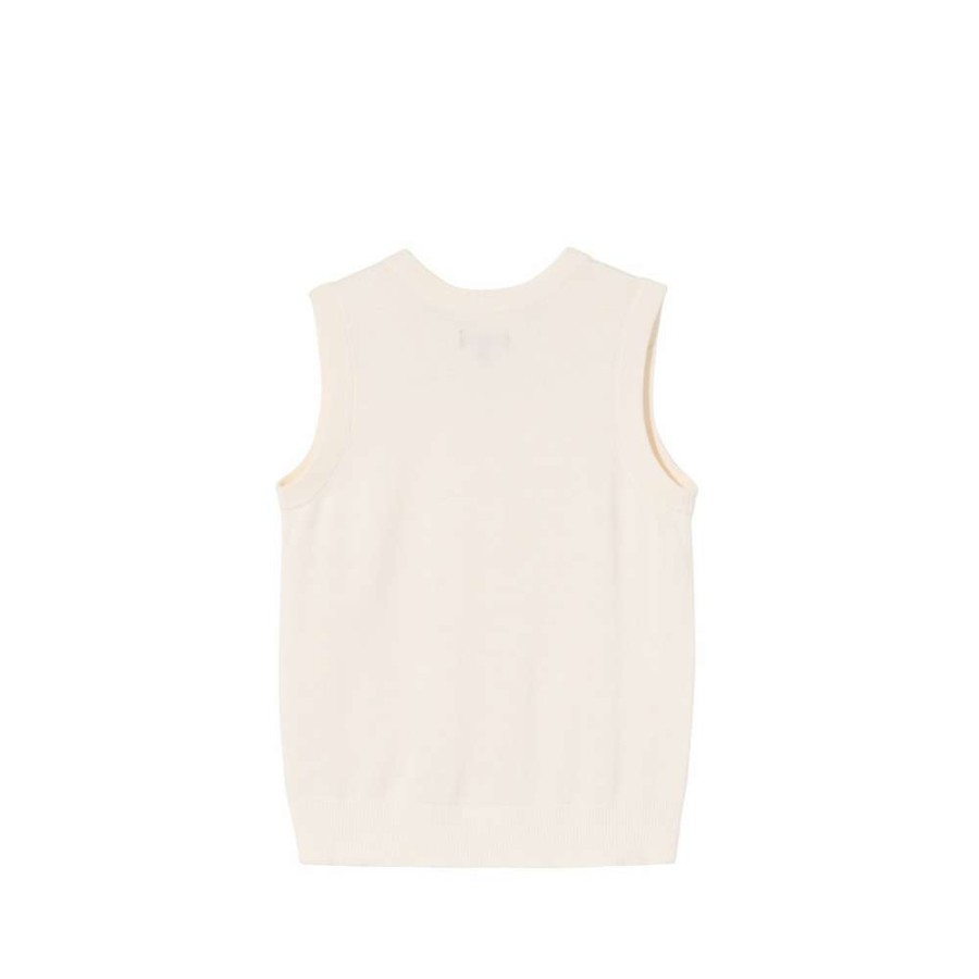 T-Shirts & Polo * | Stussy Berenice Vest Natural 217052 Promotion