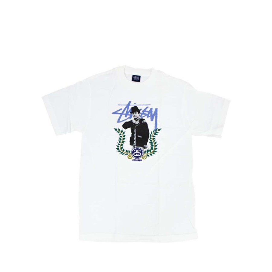 Heritage * | Stussy Chicago White Tee Limited Edition Promotion