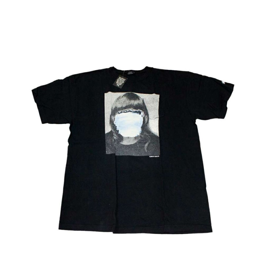 Heritage * | Stussy Tomoo Gokita Tomoo Girl Pocket Tee Black Limited Edition Sale