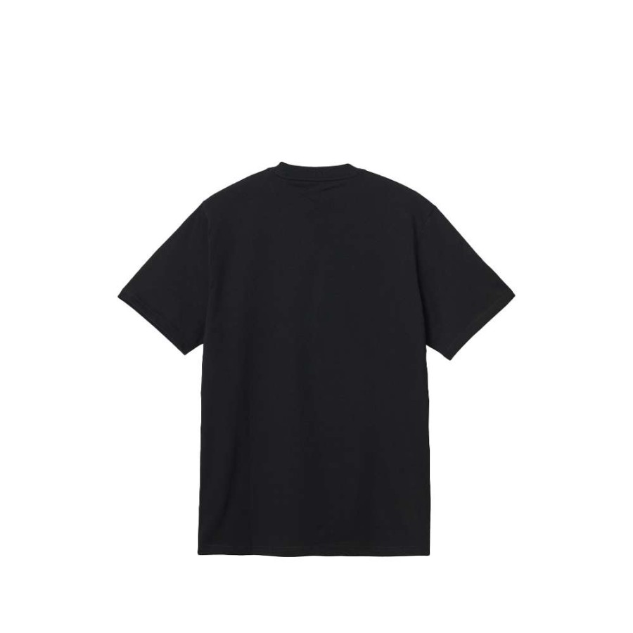 T-Shirts & Polo * | Carhartt Wip S/S Gulf C T-Shirt Black I030185-8 Discount