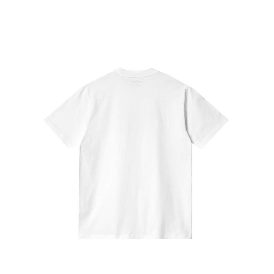 T-Shirts & Polo * | Carhartt Wip S/S Chocolate Bar T-Shirt White I029620-3 Discount