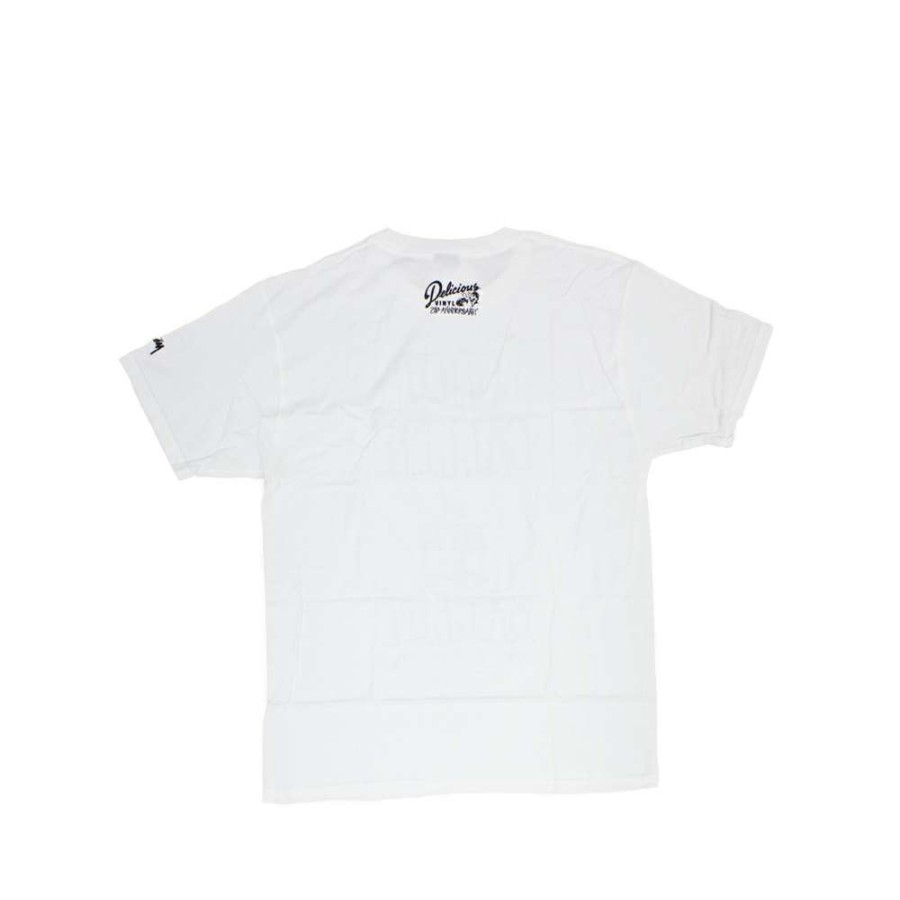 Heritage * | Stussy X Delicious Vinyl Shot Callin' Big Ballin' White Tee Limited Edition 3902370 Discount