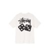 T-Shirts & Polo * | Stussy Dice Pigment Dyed Tee Natural 1904723 Sale