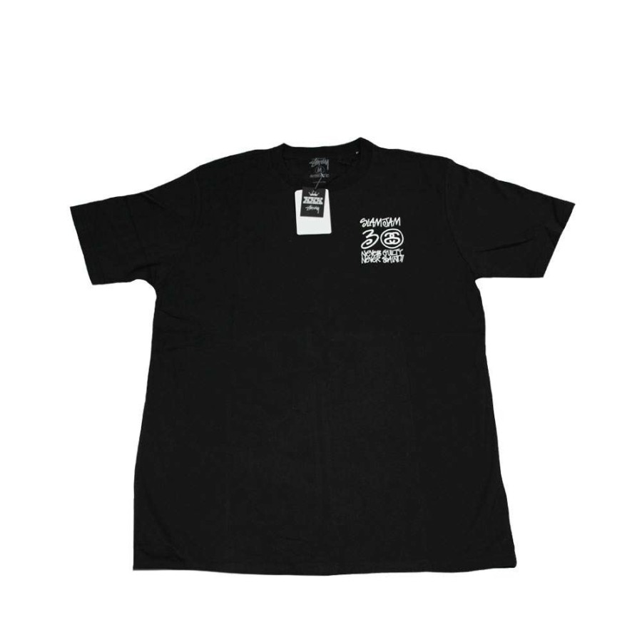 Heritage * | Stussy Sc Authentic Slam Jam Black Tee Xxx Anniversary 0900014 Promotion