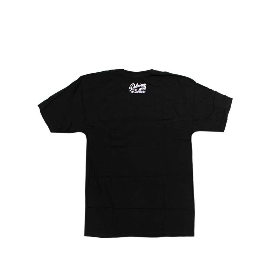 Heritage * | Stussy X Delicious Vinyl Drop Black Tee Limited Edition 3902372 Discount