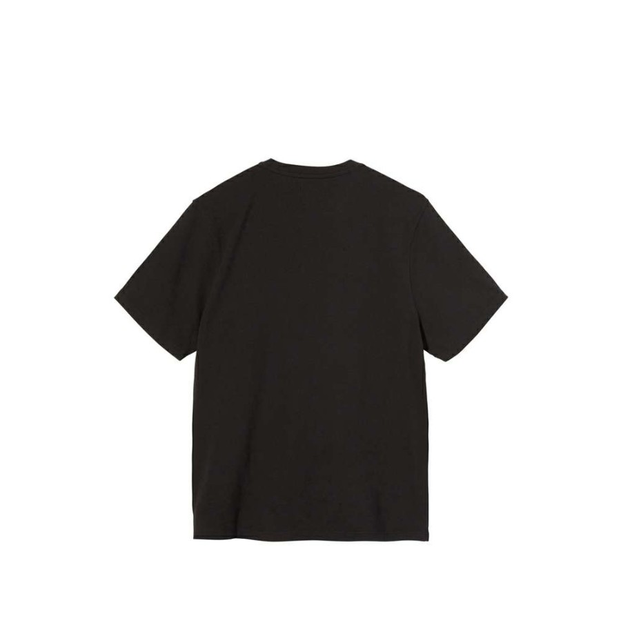 T-Shirts & Polo * | Stussy 8 Ball Pocket Crew Black 1140236 Sale