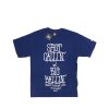 Heritage * | Stussy X Delicious Vinyl Shot Callin' Big Ballin' Dark Blue Tee Limited Edition 3902370 Sale