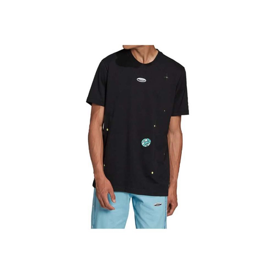 T-Shirts & Polo * | Adidas R.Y.V. Graphic T-Shirt Black Hc9457 Discount