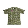 Heritage * | Stussy X Futura Skullacon Olive Tee Limited Edition 014871 Promotion