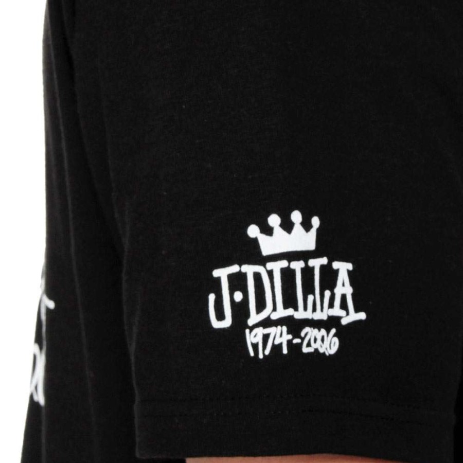 Heritage * | Stussy J Dilla World Tour T-Shirt Short Sleeve Black White Discount