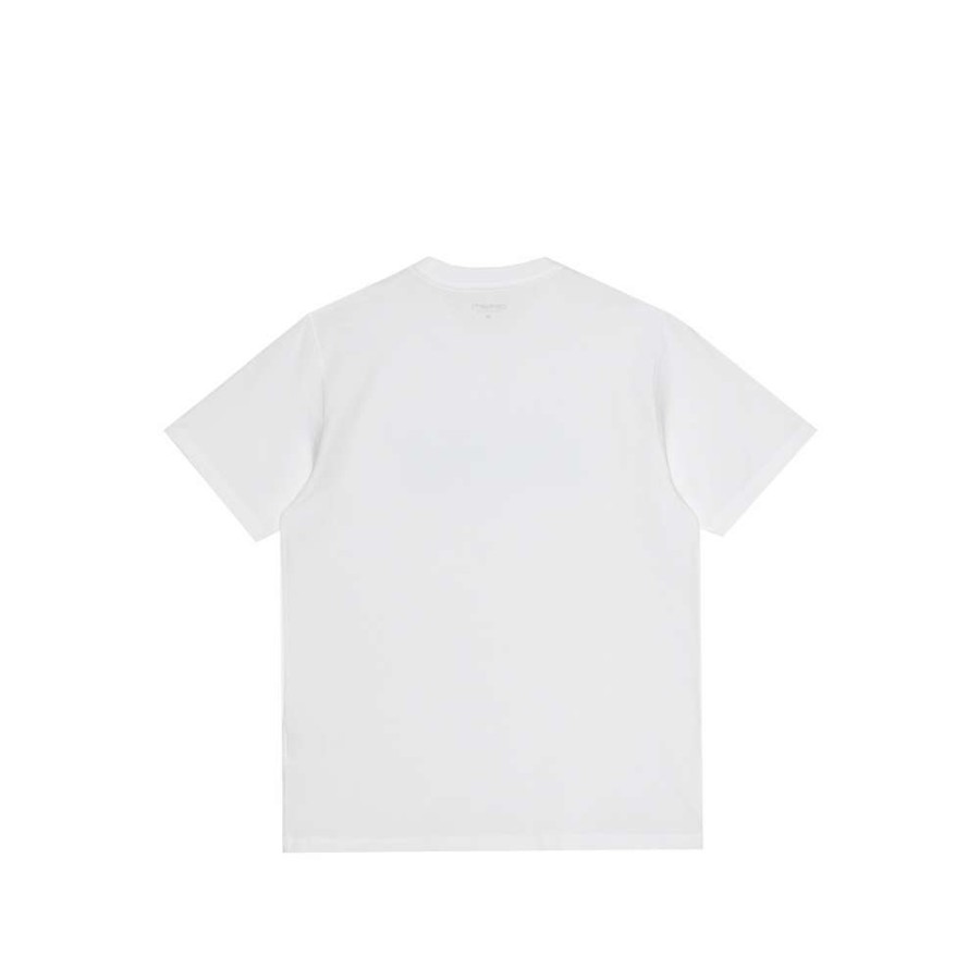 T-Shirts & Polo * | Carhartt Wip S/S Shattered Script T-Shirt White I029604-3 Sale